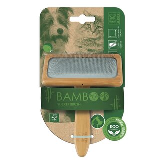 M-Pets Bamboo kartáč L