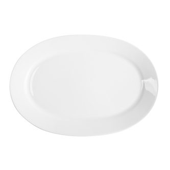 MARIAPAULA CLASSIC BÍLÝ SERVÍROVACÍ TALÍŘ 33CM