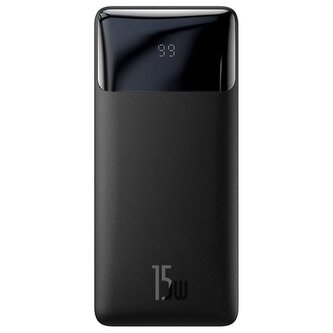 Baseus PPBD050201 Bipow Digital Display Powerbanka 30000mAh 15W Black (Pošk. Balení)