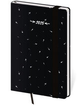 Diář 2025 Vario týdenní kapesní Arrow s gumičkou