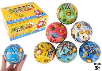 Piłeczka miękka Autka 76mm mix Piłeczka miękka Autka 76mm mix
