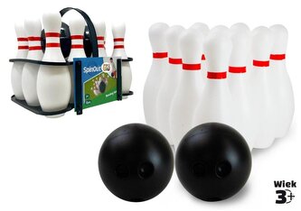 Kręgle w koszu Kręgle w koszu