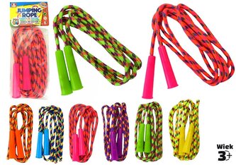 Skakanka sznurek 2,1m kolor mix Skakanka sznurek 2,1m kolor mix
