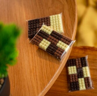 Čokoládovna Janek JANEK Čokoládové kostičky - 10ks