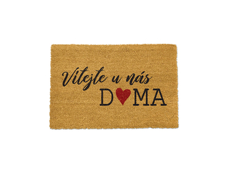 Nekupto Rohožka s textem Vítejte u nás doma Sladký domov Nekupto Rohožka s textem Vítejte u nás doma Sladký domov