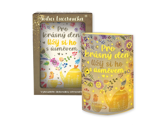 Nekupto Svítící dekorace lucerna Pro krásný den Nekupto Svítící dekorace lucerna Pro krásný den