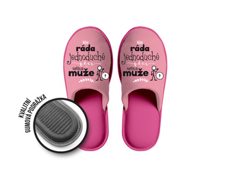 Nekupto Dárkové papuče Mám ráda jednoduché věci