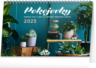 Kalendář 2025 stolní: Pokojovky, 23,1 × 14,5 cm Kalendář 2025 stolní: Pokojovky, 23,1 × 14,5 cm