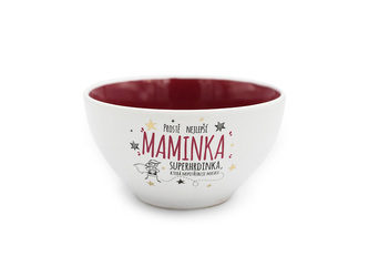 Nekupto Snídaňová miska Nejlepší maminka superhrdinka Nekupto Snídaňová miska Nejlepší maminka superhrdinka
