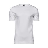 Triko pánské Tee Jays Interlock - bílé, 5XL