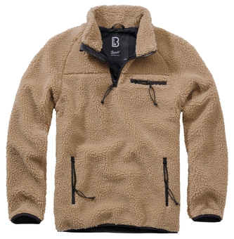Bunda fleecová Brandit Teddyfleece Troyer - béžová, 5XL Bunda fleecová Brandit Teddyfleece Troyer - béžová, 5XL