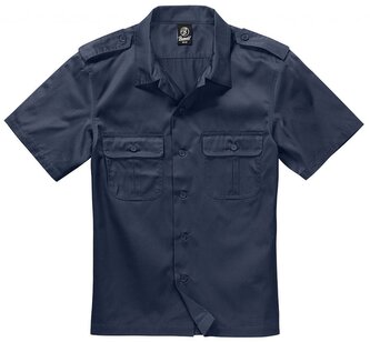 Košile Brandit US Hemd 1/2 - navy, 4XL