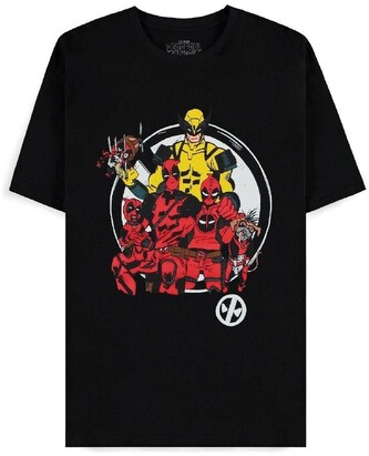 Tričko Deadpool - Family Portrait L