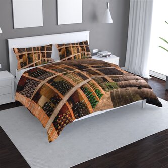 Povlečení Vinný sklípek: 140x220 / 90x70 Povlečení Vinný sklípek: 140x220 / 90x70