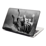 Samolepka na notebook Válející se zebra: 29x20 cm