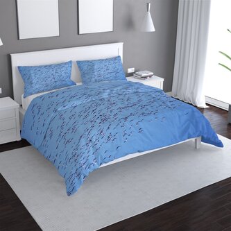 Povlečení Hejno ptáků: 140x220 / 90x70