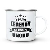 Plecháček Ty pravé legendy se rodí v únoru: 300 ml