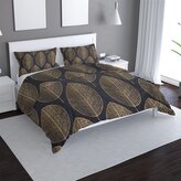 Povlečení Zlaté listy: 140x200 / 90x70