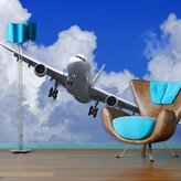 Tapeta Letadlo při přistání: 125x75 cm