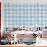 Tapeta Čtvercový vzor: 208x125 cm