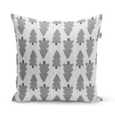 Polštář Šedé stromky: 50x50 cm