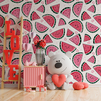 Tapeta Vodní meloun: 208x125 cm