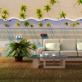 Tapeta Pobřeží: 336x220 cm