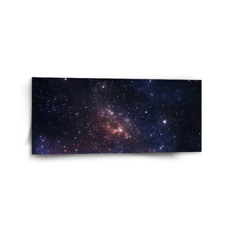 Obraz Noční obloha: 110x50 cm