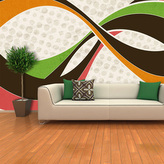 Tapeta Retro abstrakce: 125x75 cm