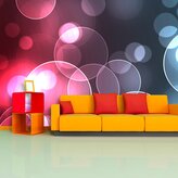 Tapeta Bublinová abstrakce: 208x125 cm