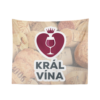 Deka Král vína: 150x120 cm