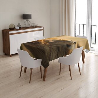Ubrus Lev: 90x90 cm