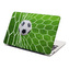 Samolepka na notebook Fotbalový míč v bráně: 29x20 cm
