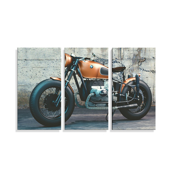 Obraz - 3-dílný Motorka: 120x80 cm