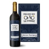 Červené víno Poslední den na svobodě: 0,75 l