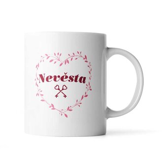 Hrnek Nevěsta srdce: 330 ml