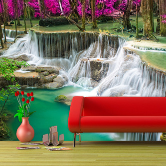 Tapeta Vodopády: 336x220 cm