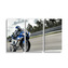 Obraz - 3-dílný Motorkář: 120x80 cm