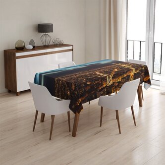 Ubrus Noční Paříž: 90x90 cm
