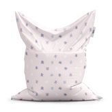 Sedací vak Barevné hvězdy: 150x100 cm