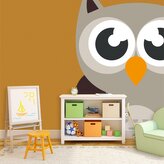 Tapeta Kreslená sova: 125x75 cm