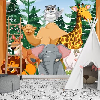 Tapeta Zoo: 208x125 cm Tapeta Zoo: 208x125 cm