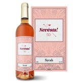 Růžové víno Nevěsta!: 0,75 l 