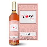 Růžové víno Love: 0,75 l 