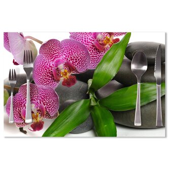 Prostírání Orchideje a kameny: 40x30cm