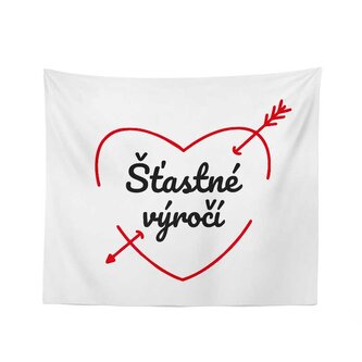 Deka Šťastné výročí: 150x120 cm Deka Šťastné výročí: 150x120 cm