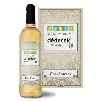 Bílé víno Dědeček: 0,75 l 