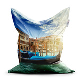 Sedací vak Gondola: 150x100 cm