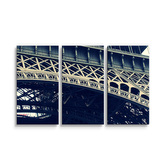 Obraz - 3-dílný Eiffel Tower: 120x80 cm