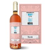 Růžové víno Nesnáším být sexy, ale jsem učitel: 0,75 l 